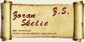 Zoran Skelić vizit kartica